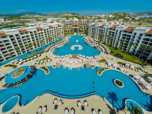 Hyatt Ziva Los Cabos all-inclusive resort with large pools and beachfront setting in San Jose del Cabo, Mexico.