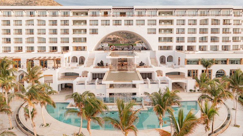 Marquis Los Cabos adults-only all-inclusive resort with infinity pools overlooking the Pacific Ocean in Mexico.         