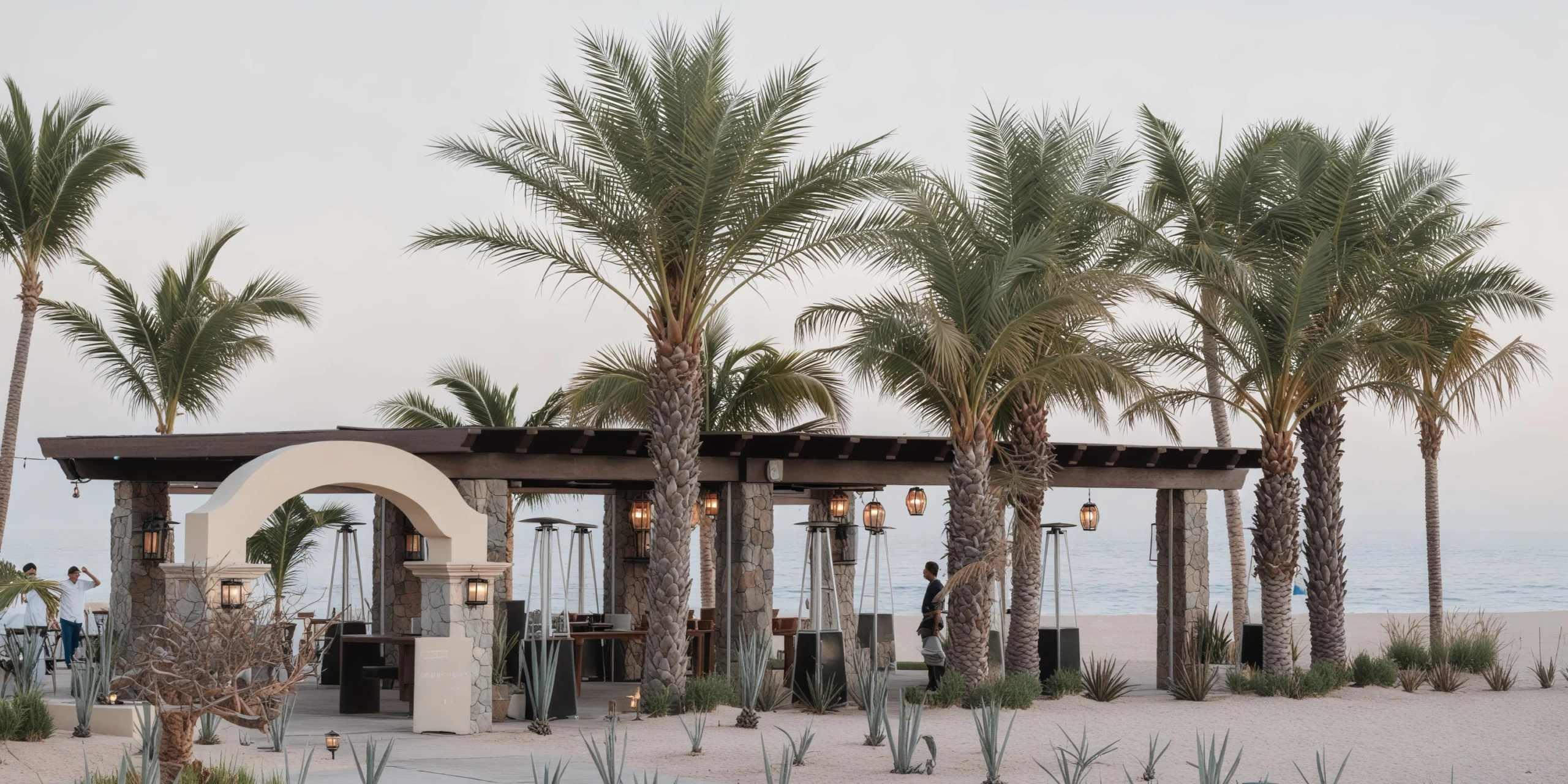 Saltwater Venue wedding setup at Zoëtry Casa del Mar Los Cabos with ocean views